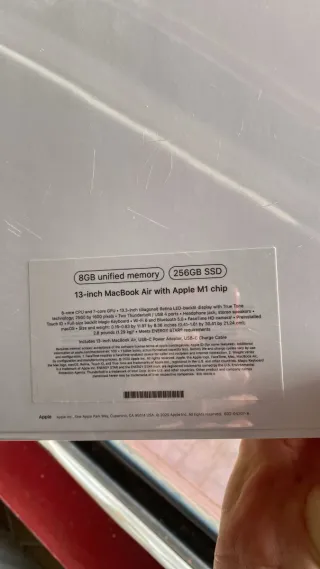 MacBook Air 13 M1 Gris Espacial Precintado