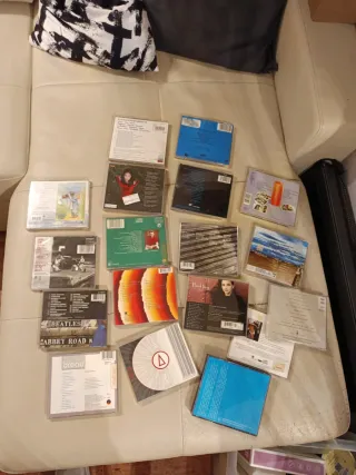 Lote 15 CDs Música Pop Rock Inglés Varios