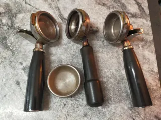 3 Portafiltros Cafetera, 4 casquillos