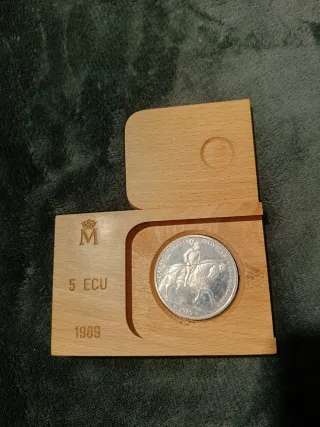 Moneda 5 ECU 1989