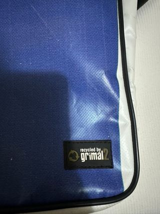 Bolso bandolera Grimal2 azul y amarillo