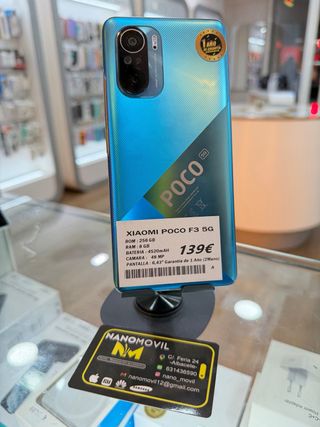 Xiaomi Poco F3 5G Azul 256GB