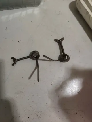 Pinchos para asador de acero inoxidable