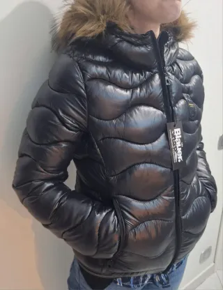 Giubbotto Blauer donna nero