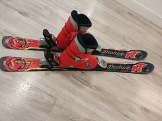 Esquís y botas niño 5-6 años