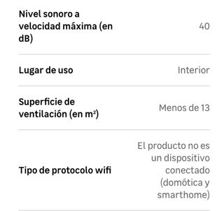 Ventilador de techo fácil instalación