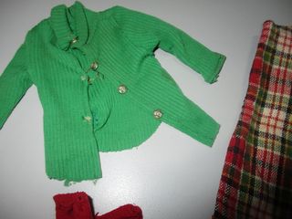 Nancy Famosa Conjunto Escocés Original Años 70