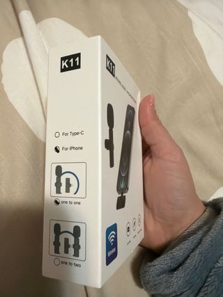 Micrófono Lavalier Negro