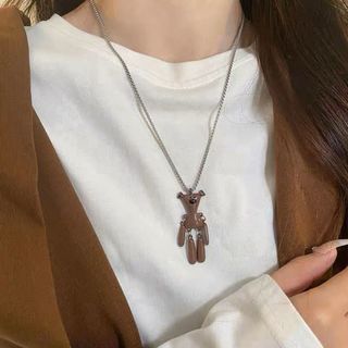 Collar Oso Peluche Mr. Bean