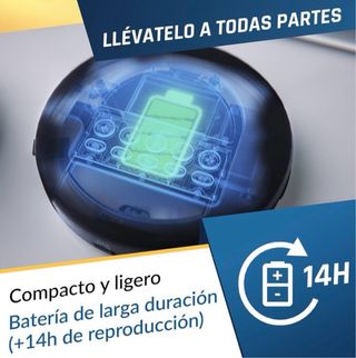 KLIM Nomad Reproductor CD Portátil