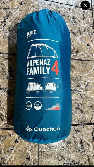 Tienda de campaña Quechua 4 personas