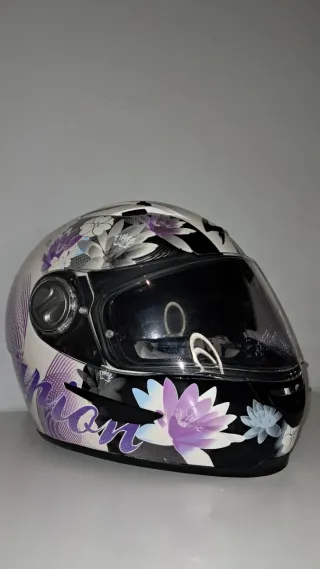 Casco Scorpion Exo Floral Morado