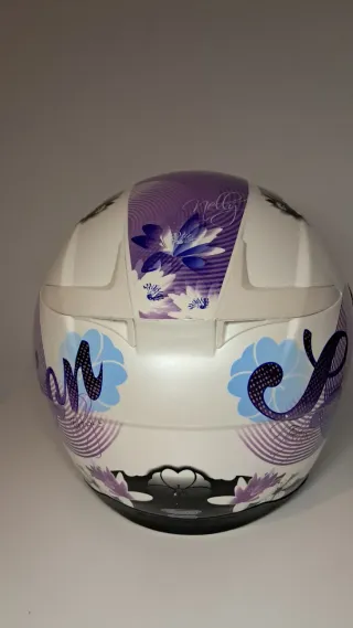 Casco Scorpion Exo Floral Morado