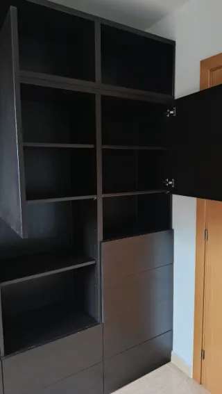 Estantería modular Ikea Besta marrón