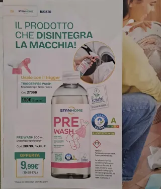 STANHOME Pre Wash Smacchiatore 500ml
