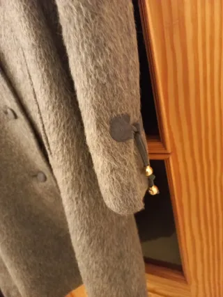 Abrigo lana y mohair T.44