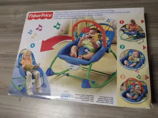 Hamaca Fisher Price con música y vibración