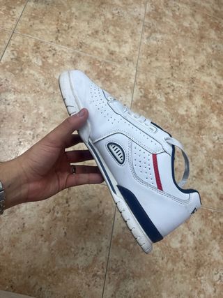 Zapatillas Lacoste Blancas y Azules