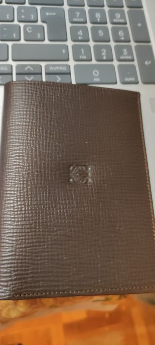 Cartera Loewe Piel Marrón Caballero