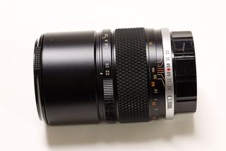 Objetivo Olympus 135mm Analógico