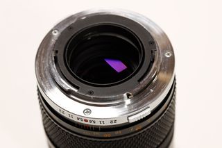 Objetivo Olympus 135mm Analógico