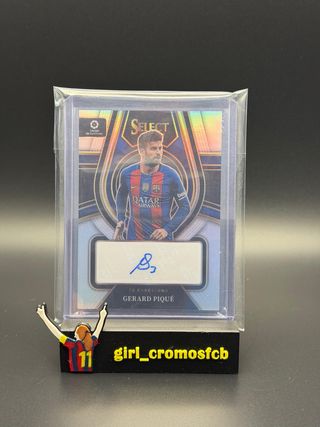 Gerard Piqué Auto Panini Select FC Barcelona