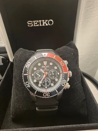 Orologio Seiko Cronografo Solar