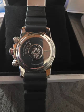 Orologio Seiko Cronografo Solar