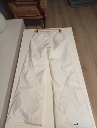 Pantalón de nieve blanco chica