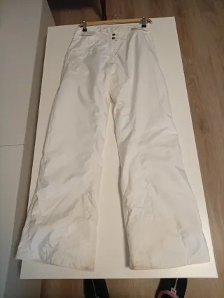 Pantalón de nieve blanco chica