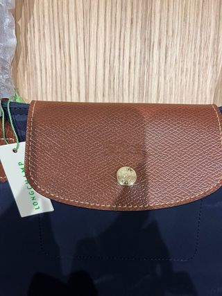 Bolso Longchamp Azul Marrón