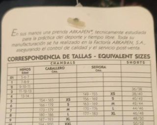 Chándal vintage Arkapen T2 (9 a 11 años) CH7