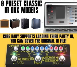 Getaria Cuvave Pedal Multiefectos Guitarra