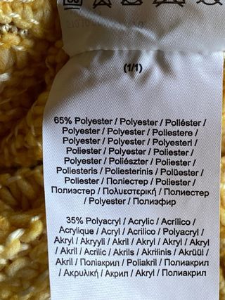 Jersey S.Oliver Amarillo Talla M