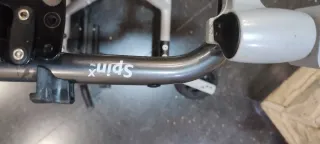 Silla de ruedas Invacare, aluminio peso chasis 7,5