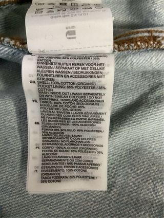 Chaqueta vaquera hombre de G-Star Raw (S)