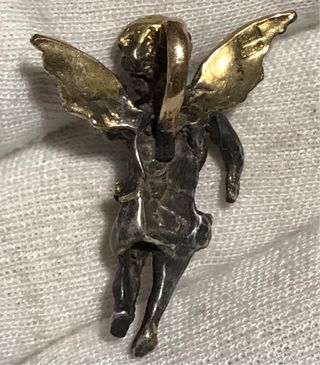 Ángel de Plata Ley  Detalles Oro + Regalo