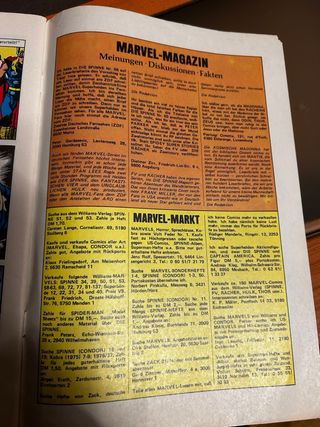 Comic capitan america edicion Alemana