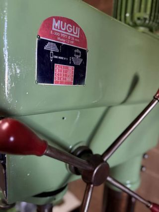 TALADRO COLUMNA MUGUI E-300 INDUSTRIAL