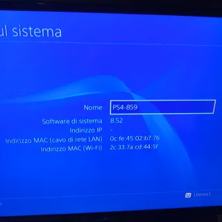 PS4 500 GB con controller firmware 8.52