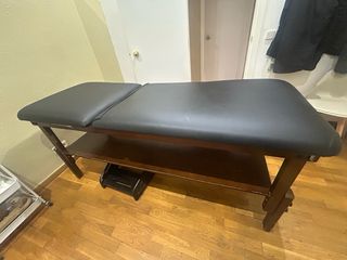 Camilla fija de madera 2 cuerpos