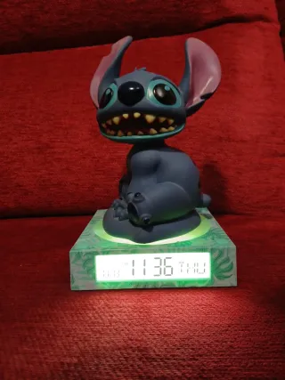 Reloj Despertador Stitch