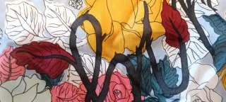 Chal Bimba y Lola Modal Estampado Flores