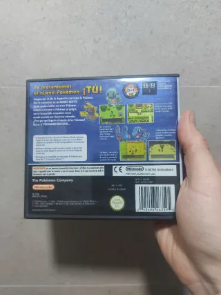 Pokemon Mundo Misterioso Equipo Rescate Azul DS
