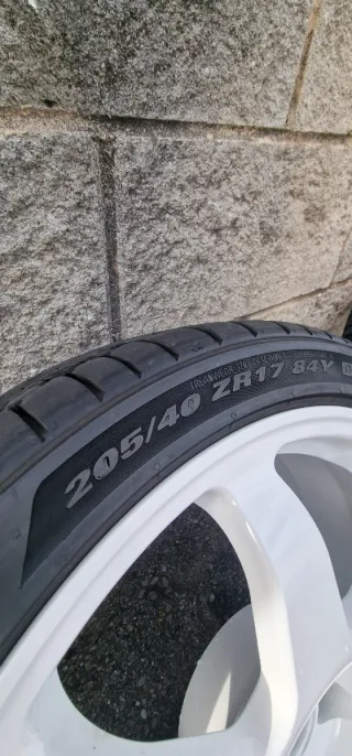 Llantas GR A Evo Corse Blancas