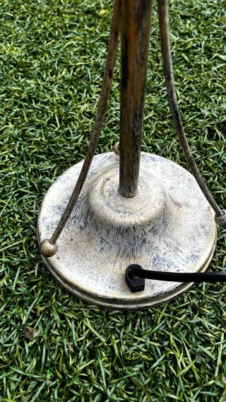 Lámparas de mesa verdes envejecidas2)