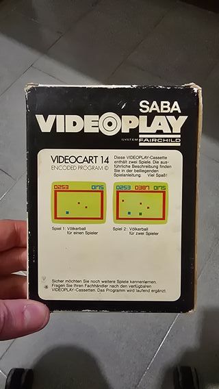 SABA Videoplay Videocart 14 Völkerball