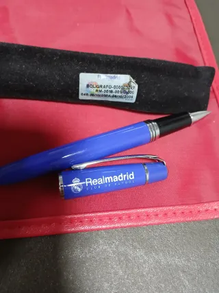 Bolígrafo Real Madrid Azul