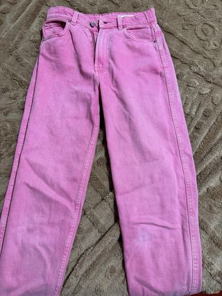 Pantalón vaquero rosa