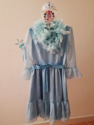 Disfraz De Princesa Azul